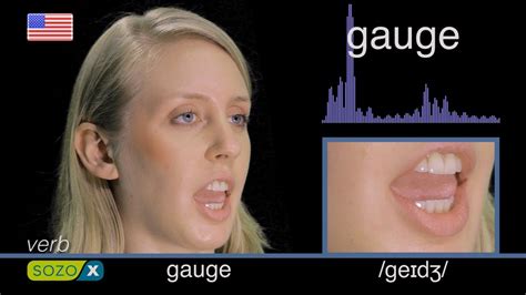 gauged pronunciation